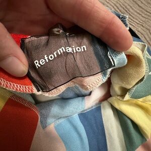 Reformation Multicolor Dress